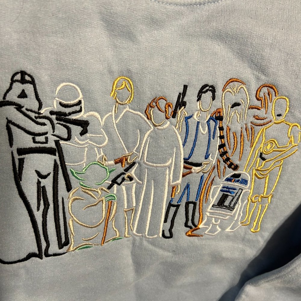Star Wars Women's embroidered sweatshirt